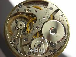 Antique original E. Howard Series 11 Railroad chronometer 21j pocket watch 1915