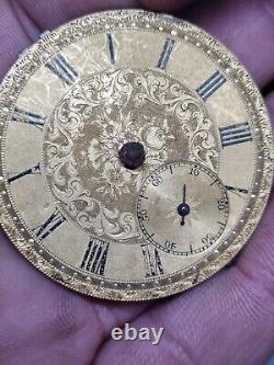 Antique pocket watch movement R. Bryson &Son Spares