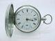 Antique Pocket Watch Solid Silver J. Graves Full Hunter Chester 1899