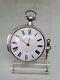 Antique Silver Pair Cased Fusee Verge Eldone London Pocket Watch 1843 Re2310 Witho