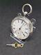 Antique Solid Silver M. Heptinstall Pontefract Pocket Watch 1892 Witho Ref3303