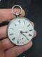 Antique Solid Silver Fusee L. Rombach Glasgow Pocket Watch 1869 Witho Ref2818