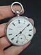Antique Solid Silver Gents C. D. Robertson E Gremont Pocket Watch 1905 Witho Re3039