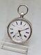 Antique Solid Silver Gents J. G. Graves Sheffield Pocket Watch 1898 Witho Ref2341
