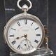 Antique Solid Silver Gents J. G. Graves Shenfield Pocket Watch 1898 Witho Ref2669