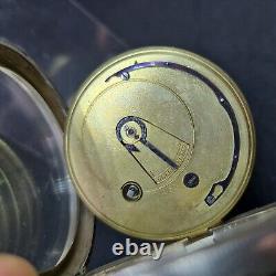 Antique solid silver gents J. G. Graves Shenfield pocket watch 1901 WithO ref2638