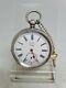 Antique Solid Silver Gents Kay's Lever Pocket Watch C1900 Witho Ref1965