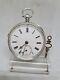 Antique Solid Silver Gents Fusee H. Williams Pocket Watch 1913 Witho Ref2377
