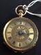 Antiques 15 Ct Solid Gold Pocket Watch Working Order