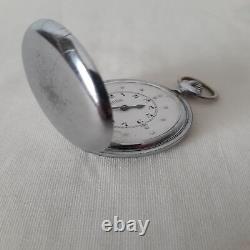 Arsa Vintage Swiss Made Pocket Watch Wind Up Braille Antique Mechanical Working