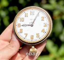 Asprey Antique Military Swiss Pocket Watch