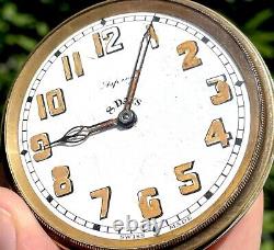 Asprey Antique Military Swiss Pocket Watch