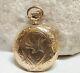Beautiful! Antique 1905 14k Yellow Gold Waltham Seaside 7j Etched Pocket Watch