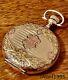 Beautiful Antique Elgin Pocket Fob Watch Victorian Hunter 9ct Gold Filled C1900s