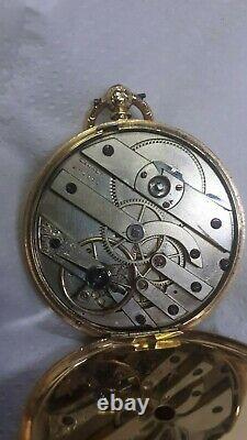 Beautiful Antique Enamelled Case. 18ct Gold Ladies Fob Pocket Watch