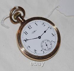 Beautiful Antique Waltham Bond St. Gents Open Face Pocket Watch. Size 14. 1904