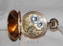 Beautiful Antique Waltham Bond St. Gents Open Face Pocket Watch. Size 14. 1904