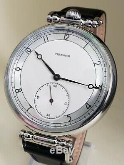 Big Men's Wrist Watch Marriage 3602 mechanism Pocket Watch Soviet USSR