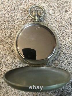 Bronze Art Deco Cobra Pocket Watch Stand by Edgar Brandt includes 8 Tage clock