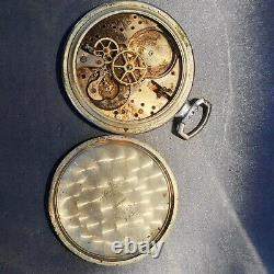 CYMA SWISS Antique Chronometre VINTAGE POCKET WATCH MILITARY RARE MECHANICAL