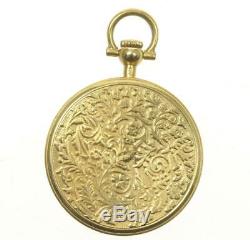Chopard 18K Yellow Gold Antique cal. 7001 Hand Winding Boy's Pocket watch 551228