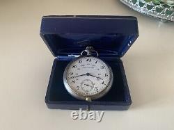Chronometre Pocket Watch Man Woman Steel Burnished, Antique Works