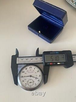 Chronometre Pocket Watch Man Woman Steel Burnished, Antique Works