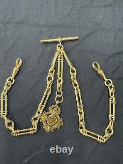 Double albert Chain / Chester / 1912/ Fancy Link