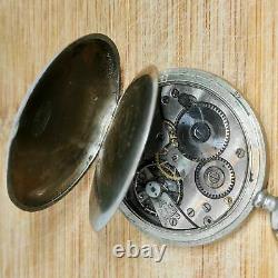 Doxa Swiss Vintage Watch Pocket Old Mechanical Mens Case Movement Antique Rare