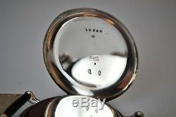 Fully original Patek Philippe vintage men's watch antique solid silver hunter