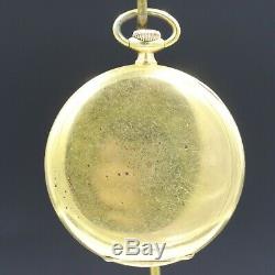 Gold Filled 1924 OMEGA Pocket Watch 14s Nice Dial Swiss Made Antique