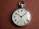 Good Condition Military Issue Tissot Cal 43 15 J. Gents Pocket Watch. Antique