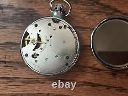 Group Of Vintage Sterling Silver Picture Frames & Pocket watch