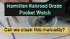 Hamilton 992 Pocket Watch Manual Cleaning