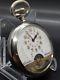 Hebdomas Rare 24 Hour! Military Time Antique Early 8 Days Pocket Watch (working)