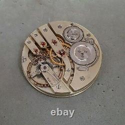 Henri Henry Moser antique pocket watch movement 1890 43mm