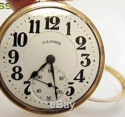 Illinois Bunn Special 21 Jewel Circa 1925 Railroad RR Antique/VTG Pocket Watch