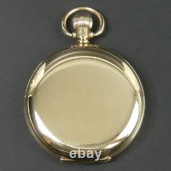 J. W. Benson 9 Ct Gold Full Hunter Pocket Watch Birm. 1920 In Good Working Order