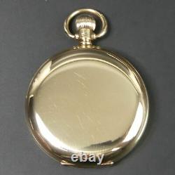 J. W. Benson 9 Ct Gold Full Hunter Pocket Watch Birm. 1920 In Good Working Order