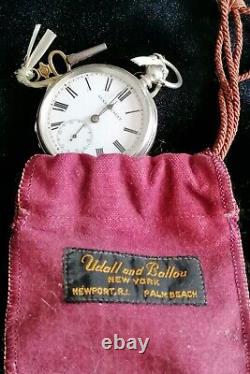 Kendal & Dent silver pocket watch