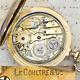 Lecoultre Signed Repeater 18k Gold Antique Repeating Pocket Watch -for Ducal