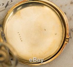 LE ROY by LOUIS AUDEMARS REPEATER Solid Gold Antique REPEATING Pocket Watch