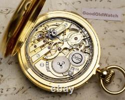 LOUIS AUDEMARS PERPETUAL CALENDAR REPEATER Gold Antique REPEATING Pocket Watch