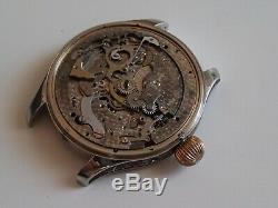 Landry Big Time handmade watch with antique Patek Philippe repeater mov-t N98359