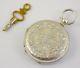 Late 1800s Antique Full Hunter. 800 Swiss Hallmarked Silver Pocket Watch Layby