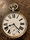 Late 19c Antique 8 Day Swiss Lever Goliath Pocket Watch Great Condition 70m Dia