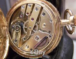Le Coultre Duchess Of Wellington C1850 Antique Solid 18k Gold Diamond Watch