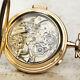 Le Phare Minute Repeater Chronograph Gold Antique Repeating Pocket Watch