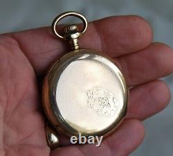 Lovely Antique Waltham Pocket Watch. 15 Jewel. Gents Dress Watch Size 12. 1898