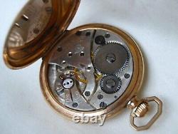 Lovely Art Deco Antique T. Russell 15J. Pocket Watch. 1920's Fully working